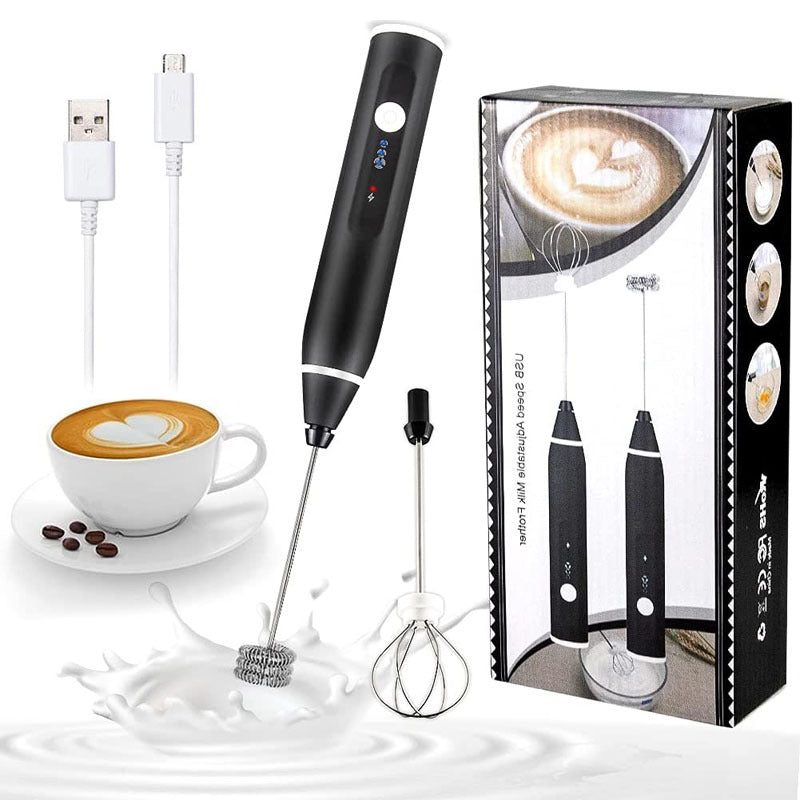 Portable electrical Frother + Blender