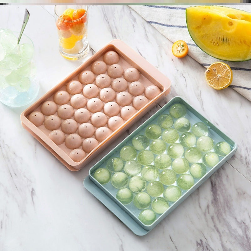 Ice Tray 3D Round Ice Molds Home Bar Party Use Round Ball Ice Cube Makers Kitchen